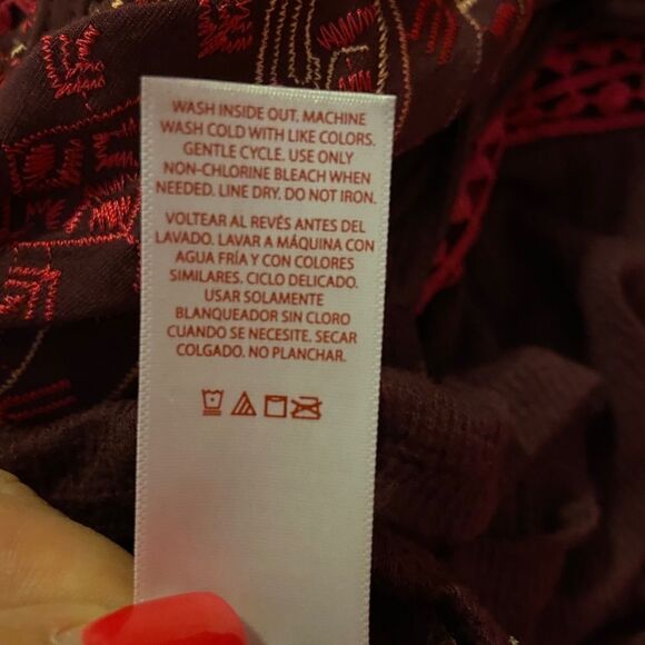 FadedโGloryโPurpleโTankย TopโOpenโBackโXLโ16-18 - Picture 7 of 8